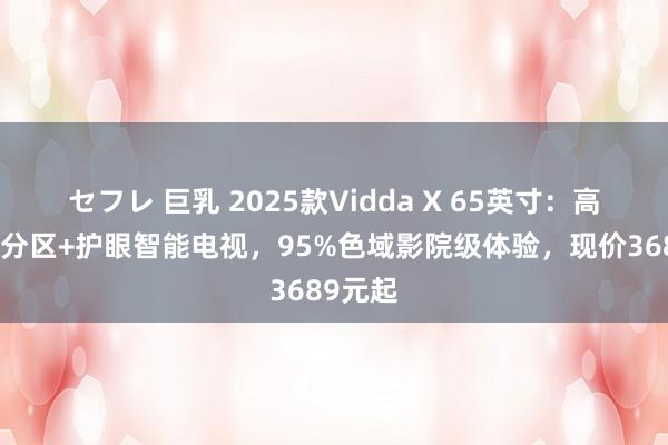 セフレ 巨乳 2025款Vidda X 65英寸：高亮背光分区+护眼智能电视，95%色域影院级体验，现价3689元起