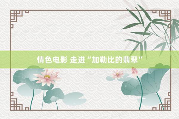 情色电影 走进“加勒比的翡翠”